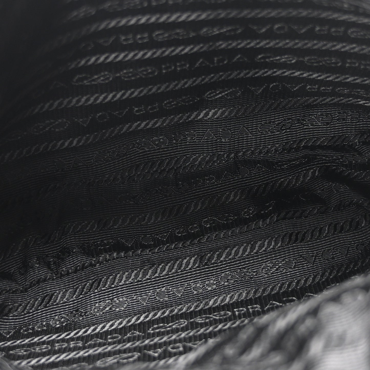 Re-Nylon Saffiano Shoulder Bag Black