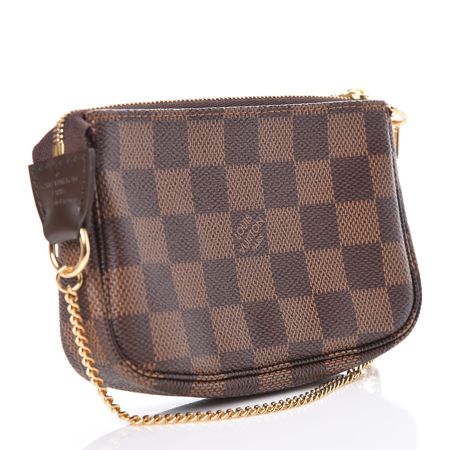 Louis Vuitton Damier Ebene Mini Pochette Accessories 3 of 10