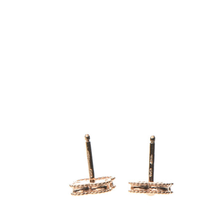 Van Cleef & Arpels 18K Rose Gold Sweet Alhambra Earrings 7 of 9