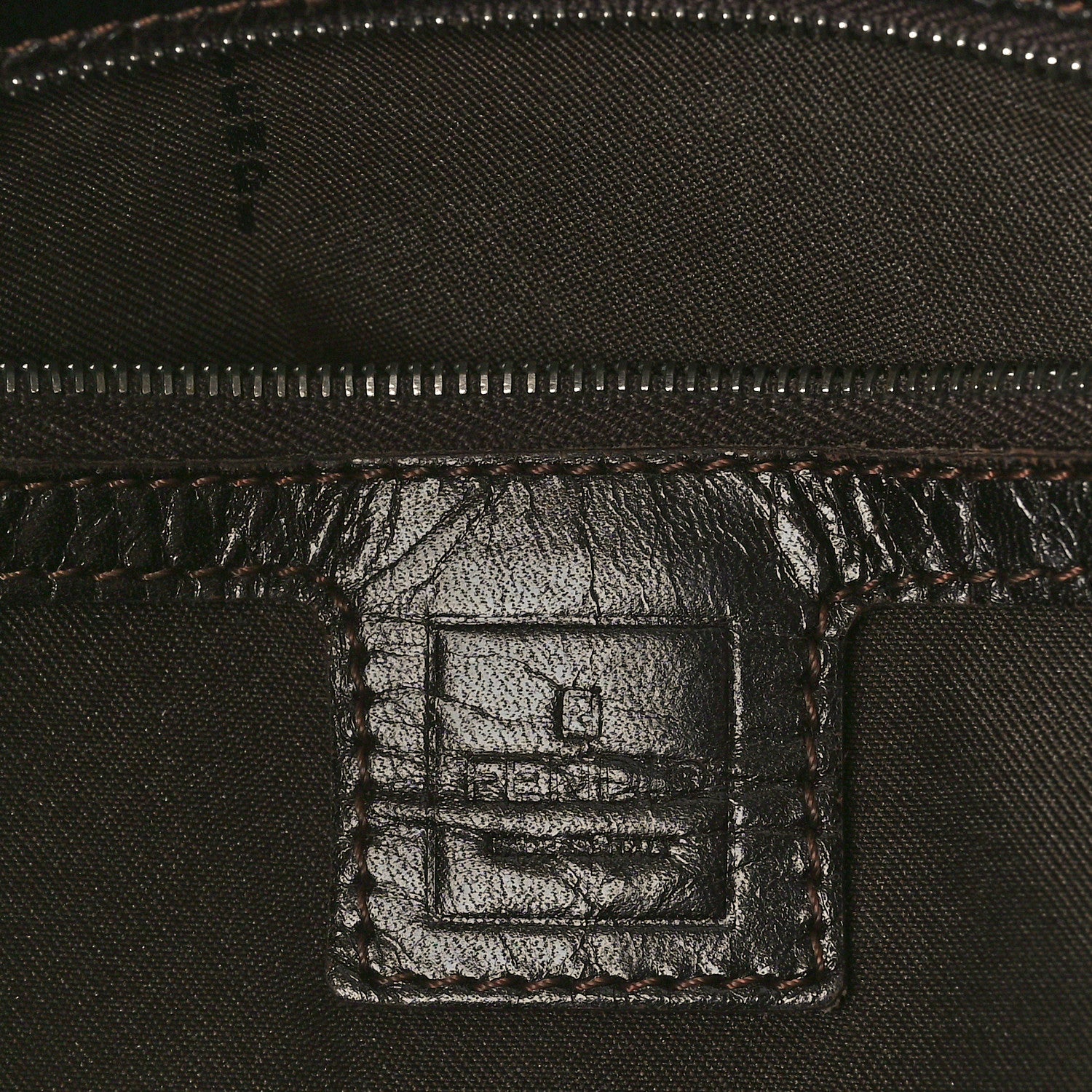 Fendi Zucca Mama Baguette Tobacco 6 of 8
