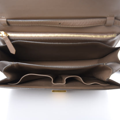 Celine Liege Calfskin Medium Classic Box Flap Bag Taupe 5 of 14