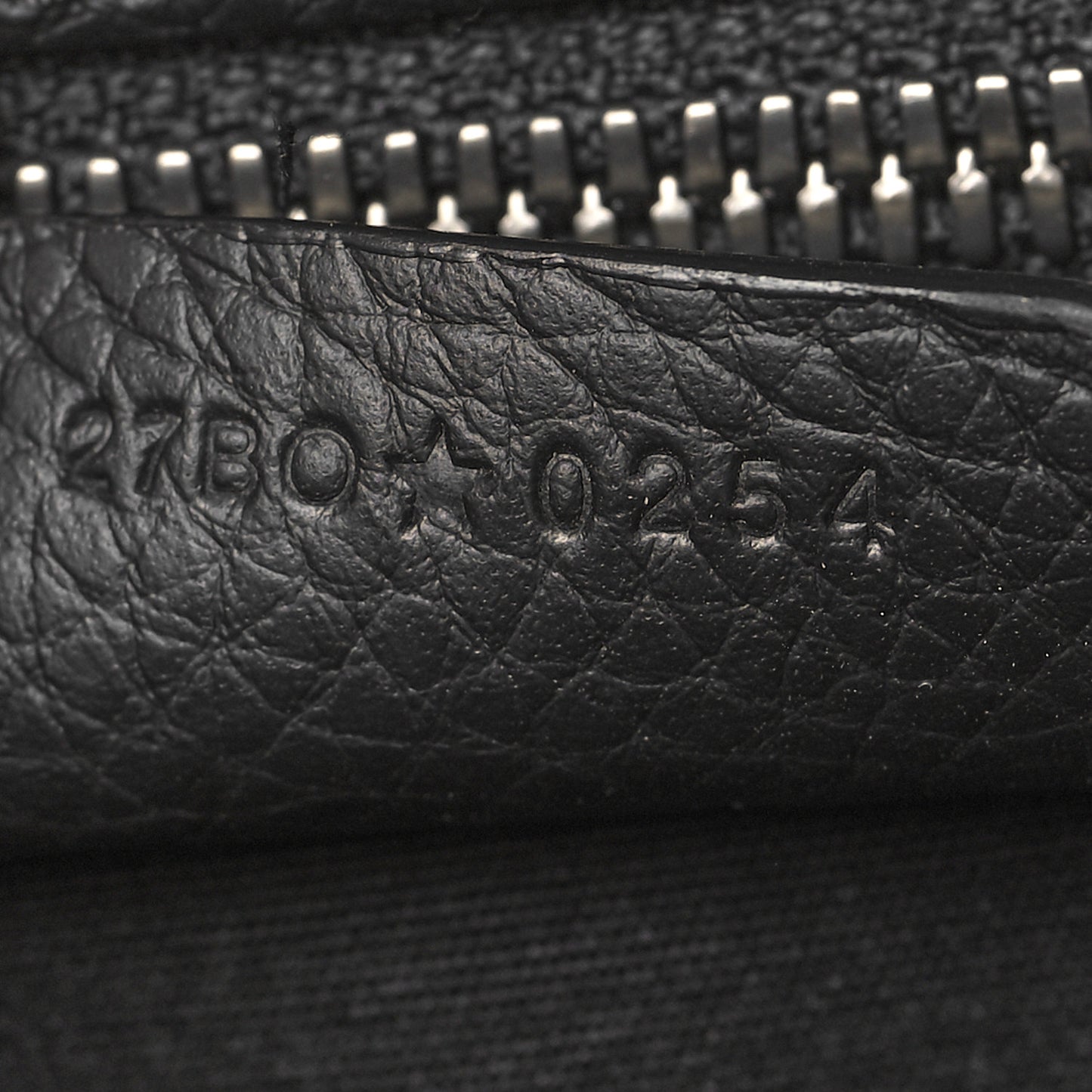 Grained Calfskin Embossed Dior Gravity Weekender 40 Black