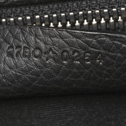 Christian Dior Grained Calfskin Embossed Dior Gravity Weekender 40 Black 6 of 9