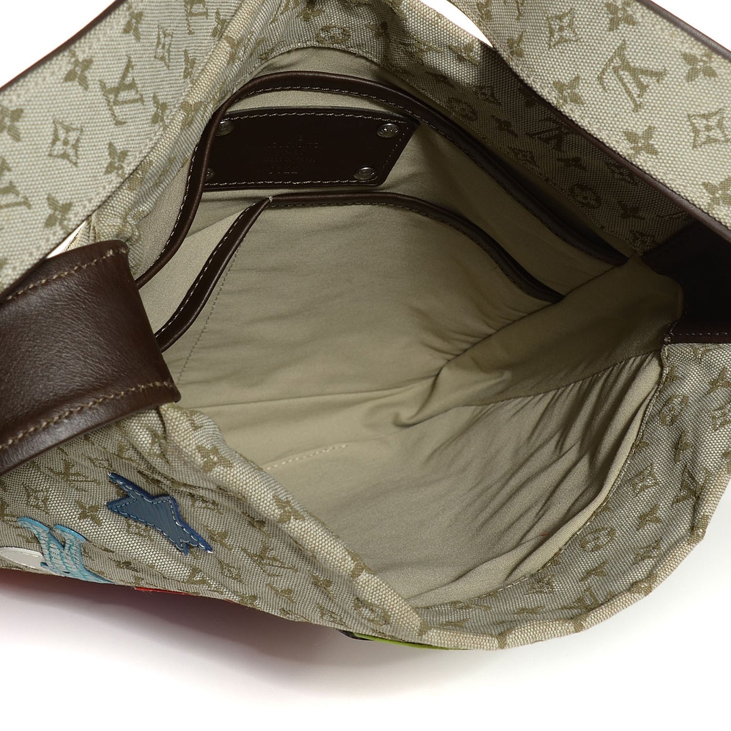 Mini Monogram Patchwork Conte De Fees Besace Kaki