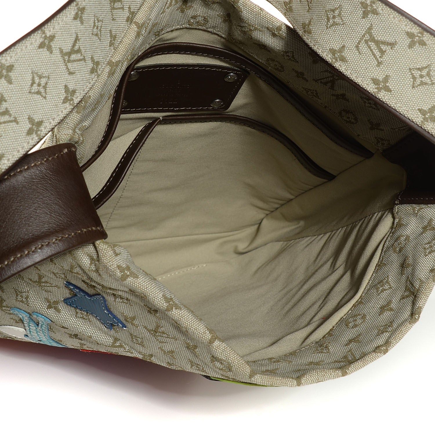 Louis Vuitton Mini Monogram Patchwork Conte De Fees Besace Kaki 5 of 7