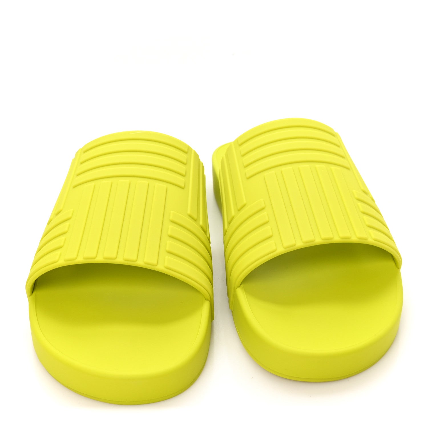 Bottega Veneta Rubber The Slider Sandals 40 Kiwi 1916663