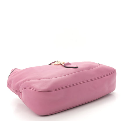Gucci Soft Grained Calfskin Small Jackie Hobo Pink 4 of 10