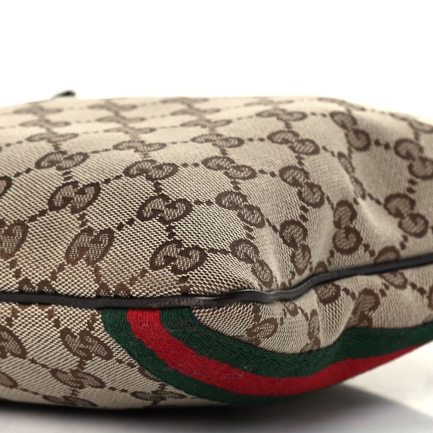 Gucci Monogram Web Jolicoeur Charms Messenger Dark Brown 10 of 10