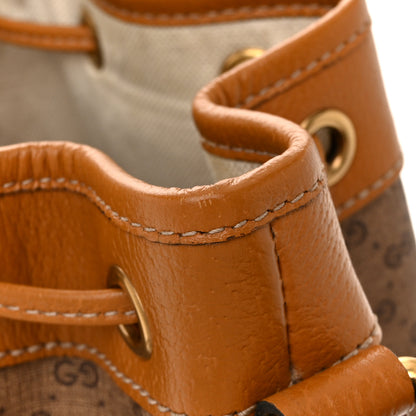Gucci X DISNEY Mini Vintage GG Supreme Monogram Bucket Bag Beige Vintage Sun Oil 11 of 13