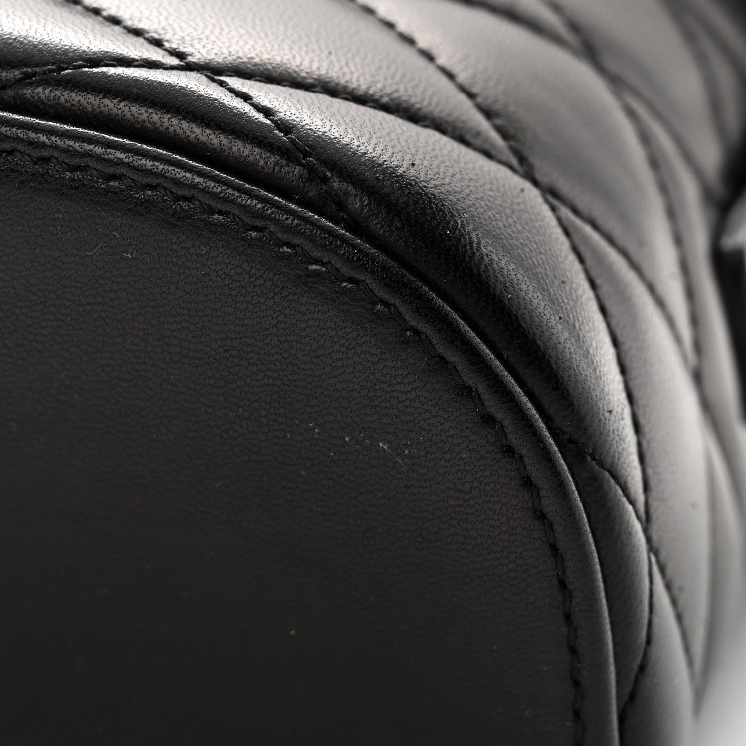 Saint Laurent Lambskin Quilted Monogram June Box Bag Black 10 of 10
