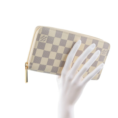 Louis Vuitton Damier Azur Zippy Wallet 2 of 8