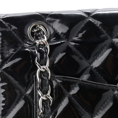 Chanel Patent Quilted Maxi Single Flap Black 11 of 11