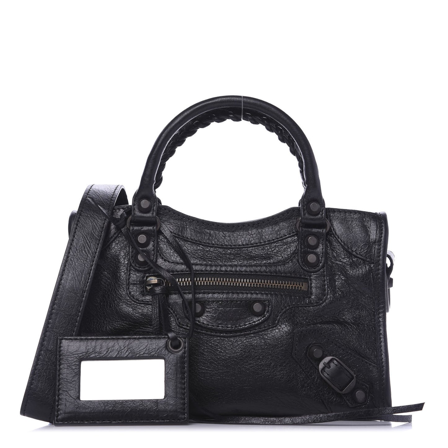 Agneau Arena Classic Black Hardware Mini City Black
