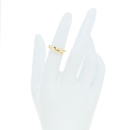 Tiffany 18K Yellow Gold Knot Ring 50 5.5 2 of 5