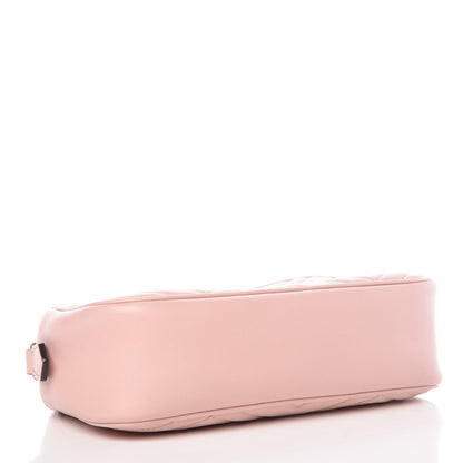 Gucci Calfskin Matelasse Small GG Marmont Chain Shoulder Bag Perfect Pink 4 of 7