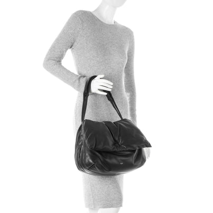 Celine Smooth Lambskin Medium Pillow Flap Black 2 of 7