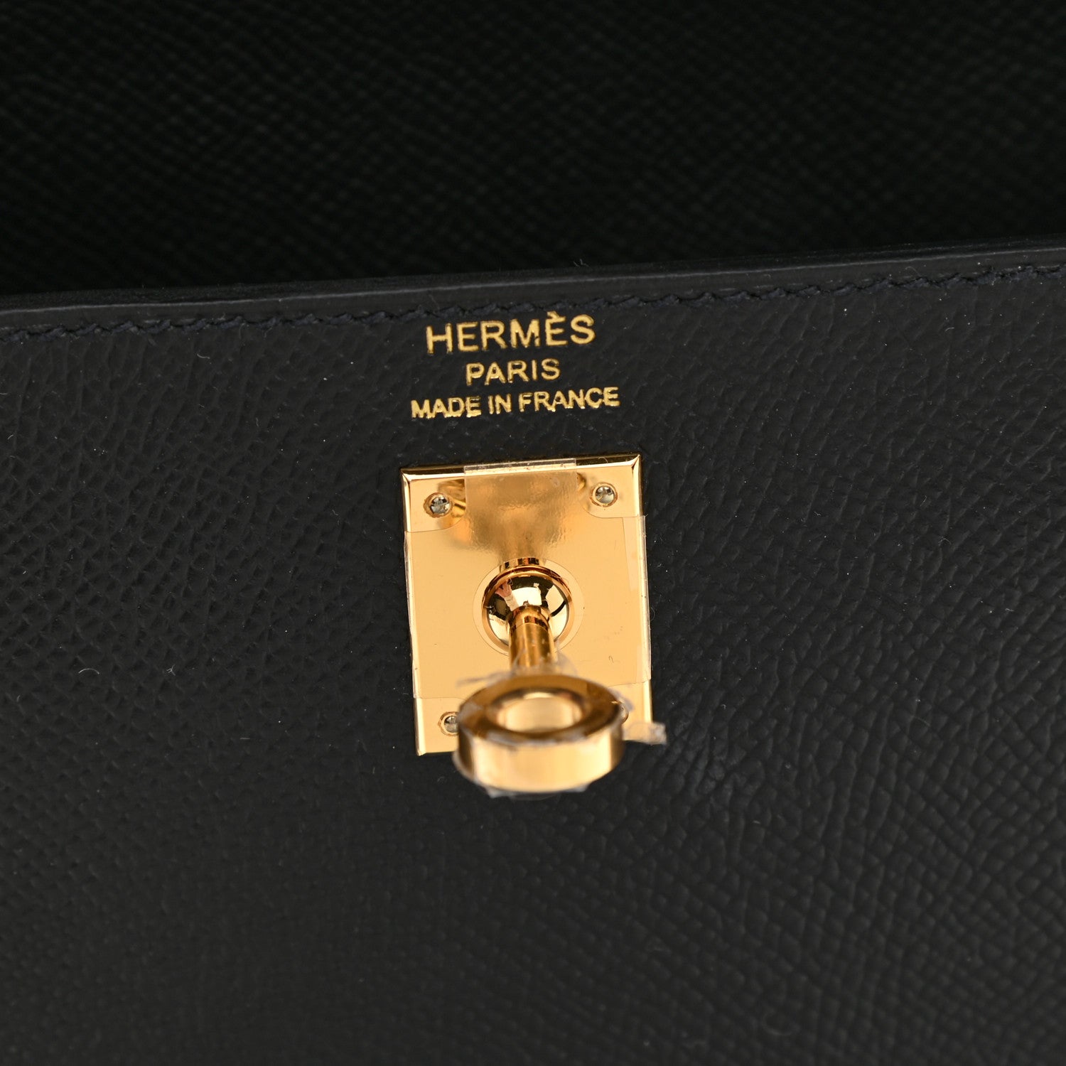 Hermes Epsom Kelly Sellier 25 Black 5 of 10