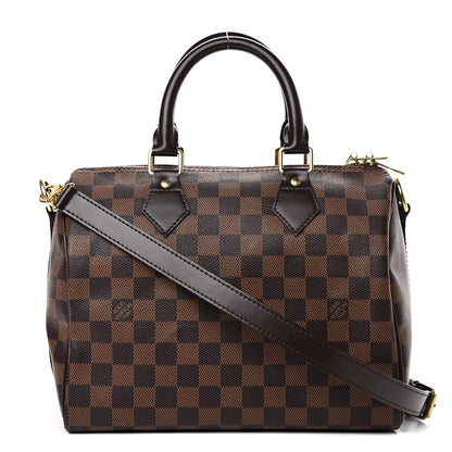 Louis Vuitton Damier Ebene Speedy Bandouliere 25 1 of 12