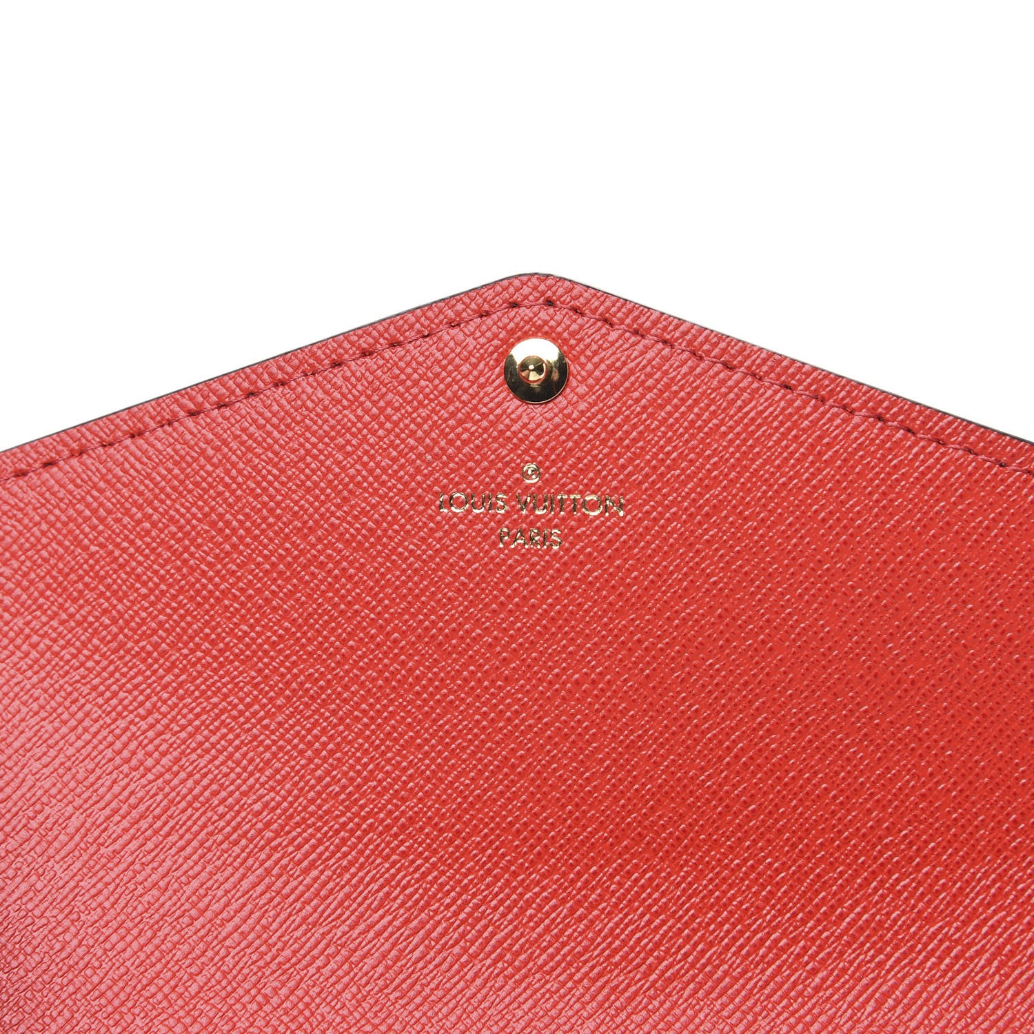 Louis Vuitton Monogram Sarah Wallet NM Coquelicot 6 of 11