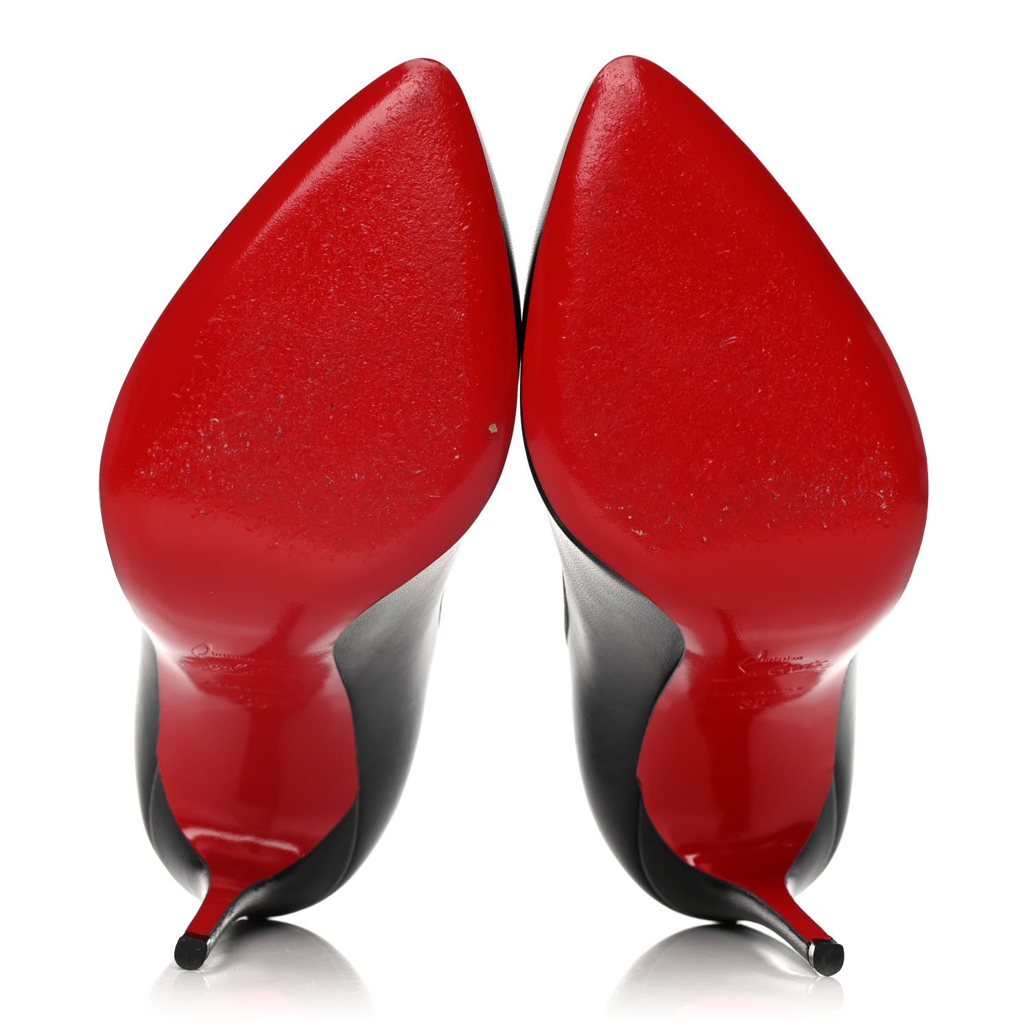 Christian Louboutin Shiny Nappa Breche 100 Pumps 35 Black 5 of 10