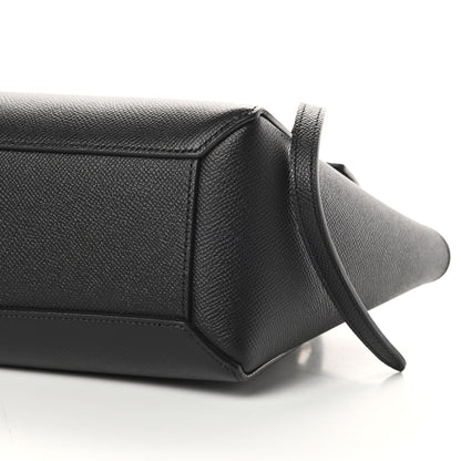 Celine Grained Calfskin Nano Belt Bag Black 10 of 14