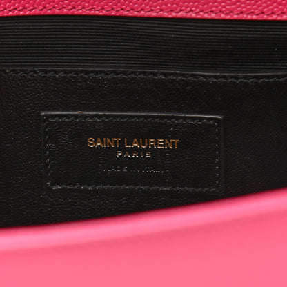 Saint Laurent Grain De Poudre Classic Monogram Cassandre Clutch Lipstick Fuchsia 6 of 7
