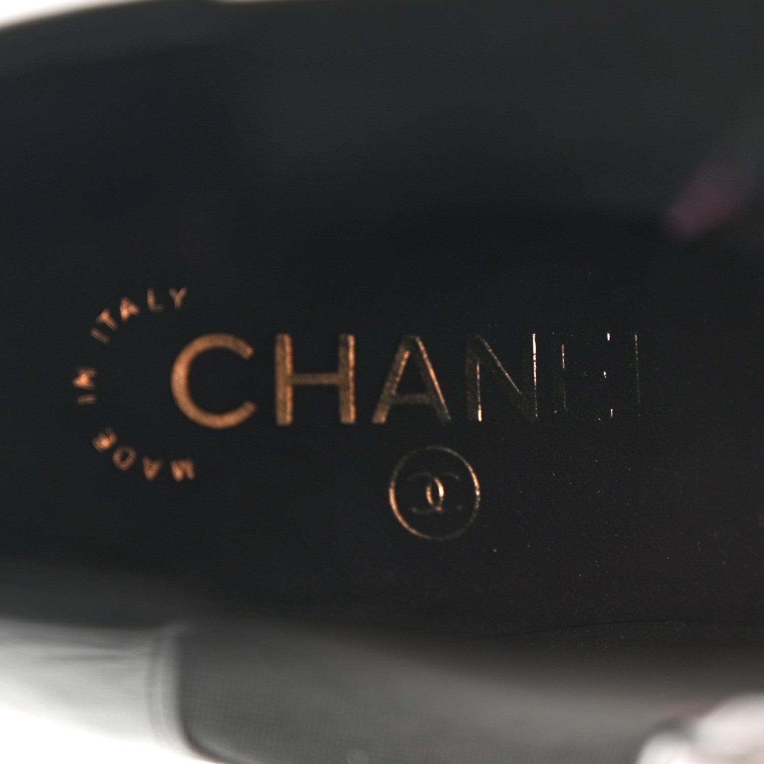 Chanel Tumbled Calfskin Short Boots 38.5 Black 9 of 12