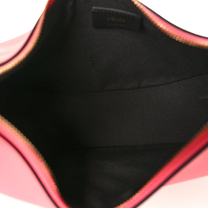 Fendi Vitello Grace Matte Small Fendigraphy Hobo Bag Pink Dalia 4 of 8