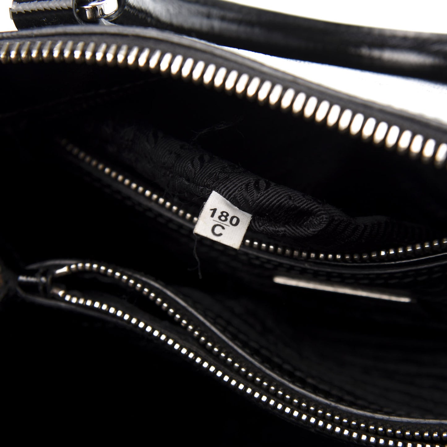 Saffiano Vernice Small Promenade Tote Black