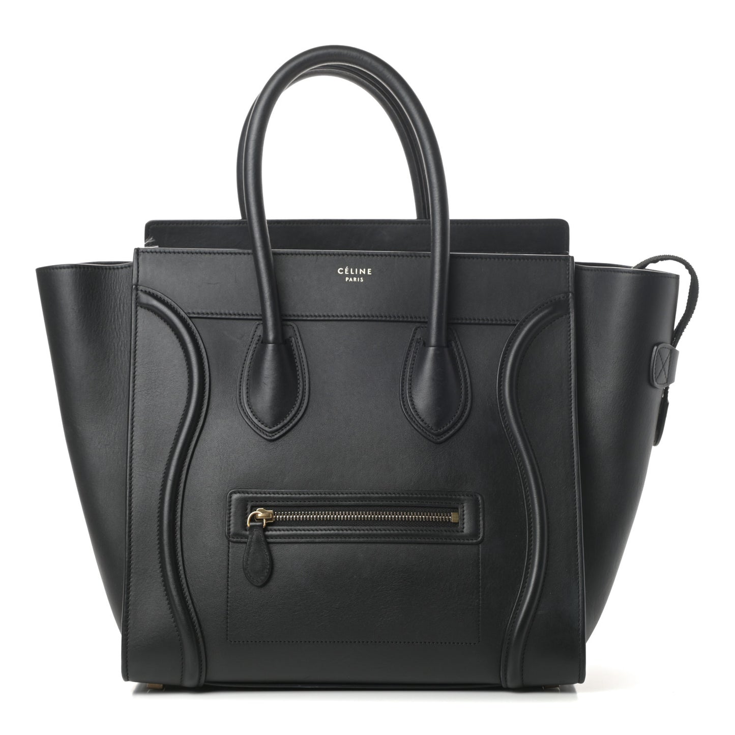 Smooth Calfskin Mini Luggage Black