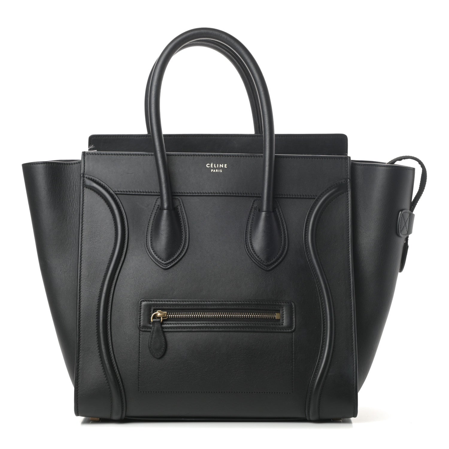 Celine Smooth Calfskin Mini Luggage Black 1 of 19