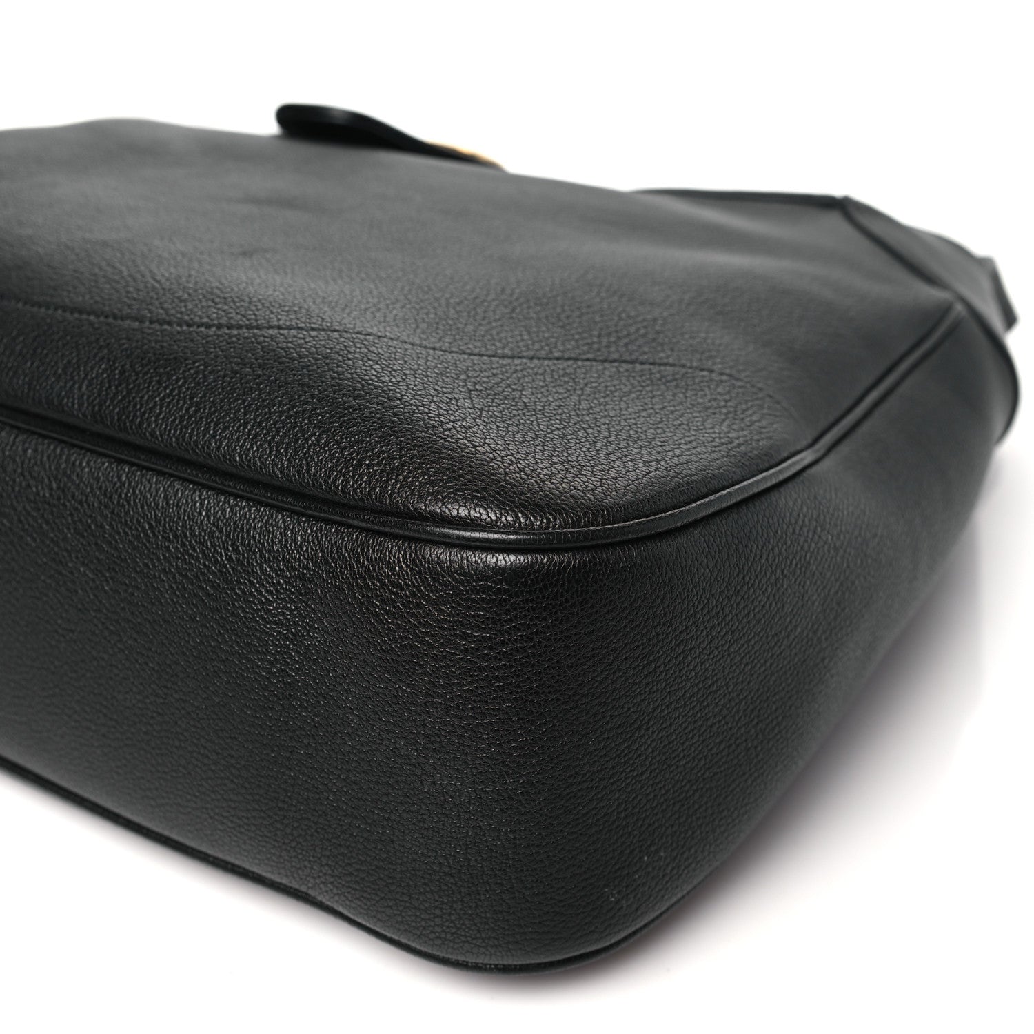 Gucci Goatskin Large Aphrodite Shoulder Bag Black 10 of 10