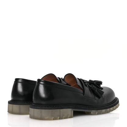 Bottega Veneta Calfskin Tassel Mens Loafers 43.5 Black 5 of 16