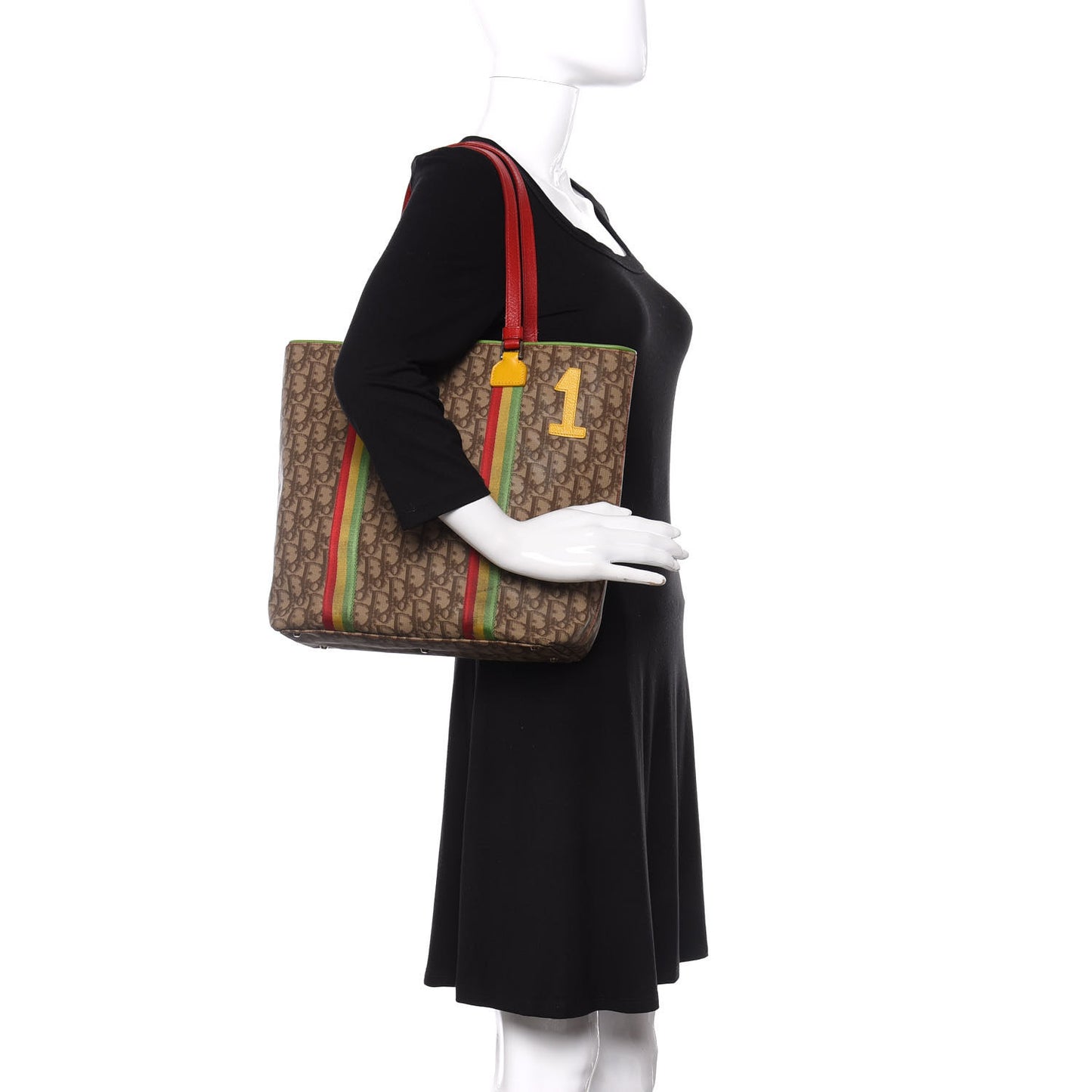 Monogram Rasta Shopping Tote Beige