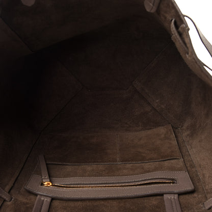 Celine Soft Grained Calfskin Small Belt Cabas Phantom Taupe 5 of 11