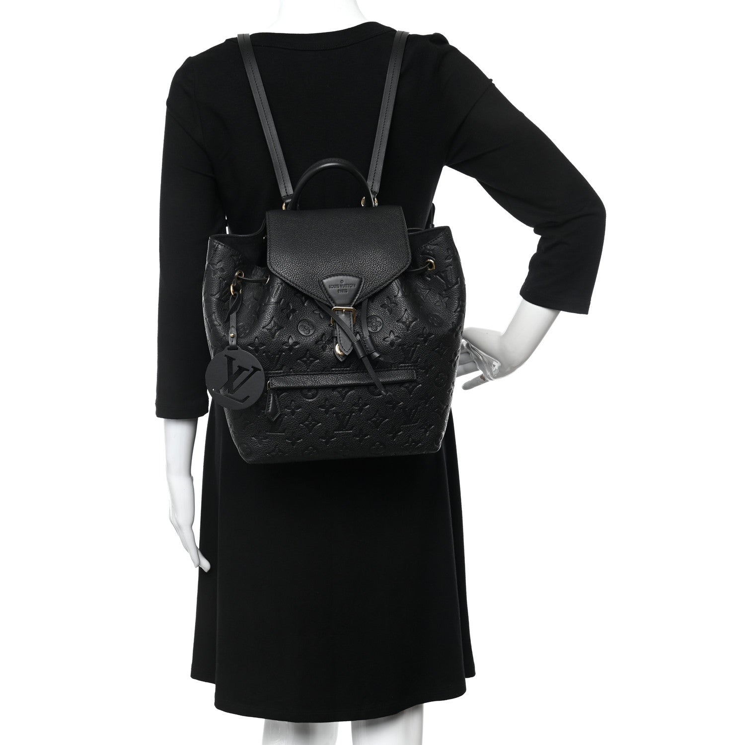 Louis Vuitton Empreinte Montsouris PM Black 2 of 11