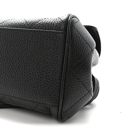 Chanel Grained Calfskin Stitched Urban Essentials Small Shopping Bag Black 10 of 10