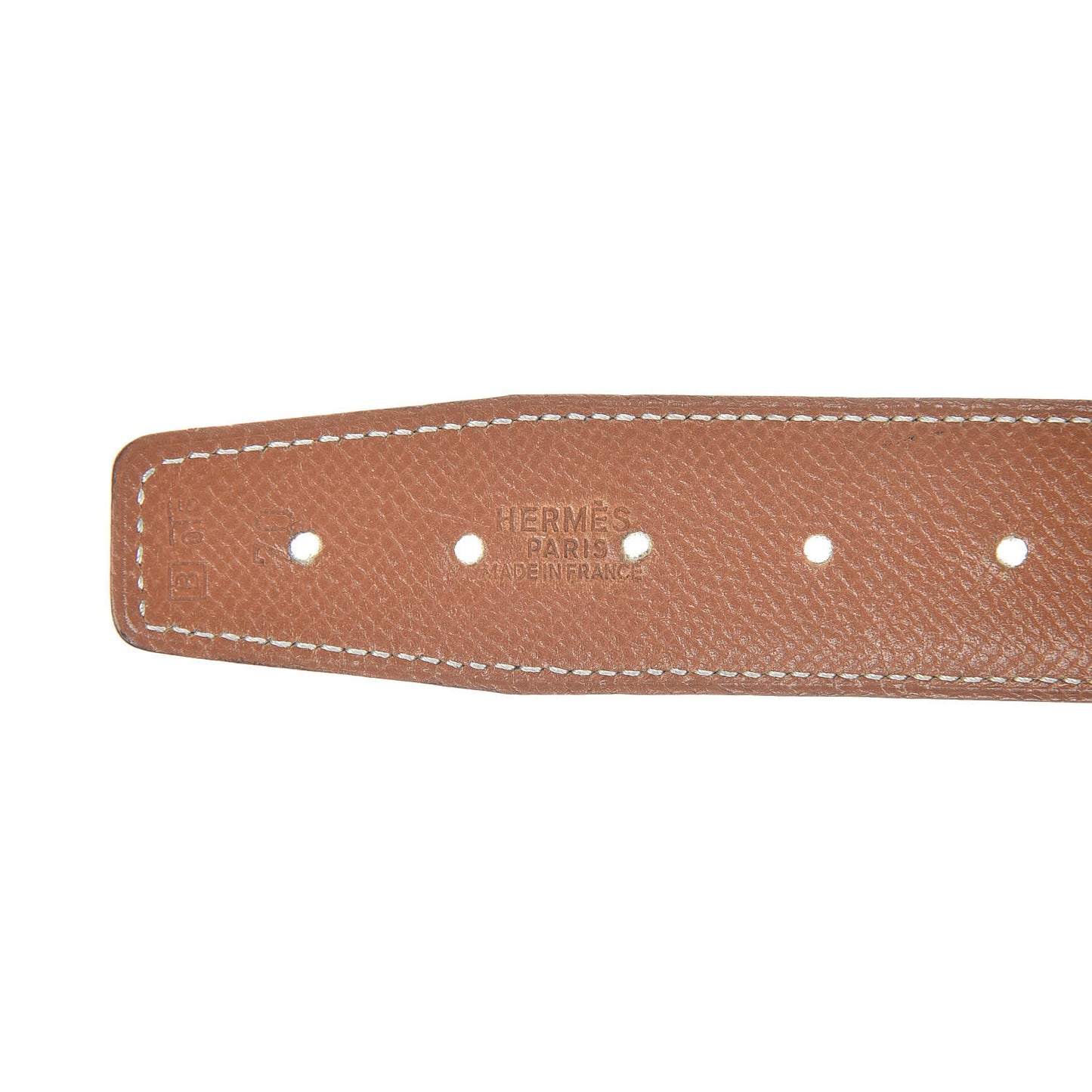 Box Epsom 32mm H Belt 70 Black Gold