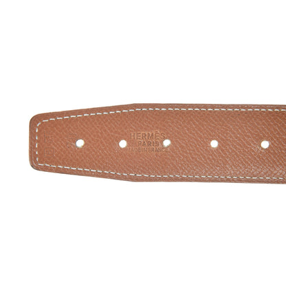 Hermes Box Epsom 32mm H Belt 70 Black Gold 6 of 8