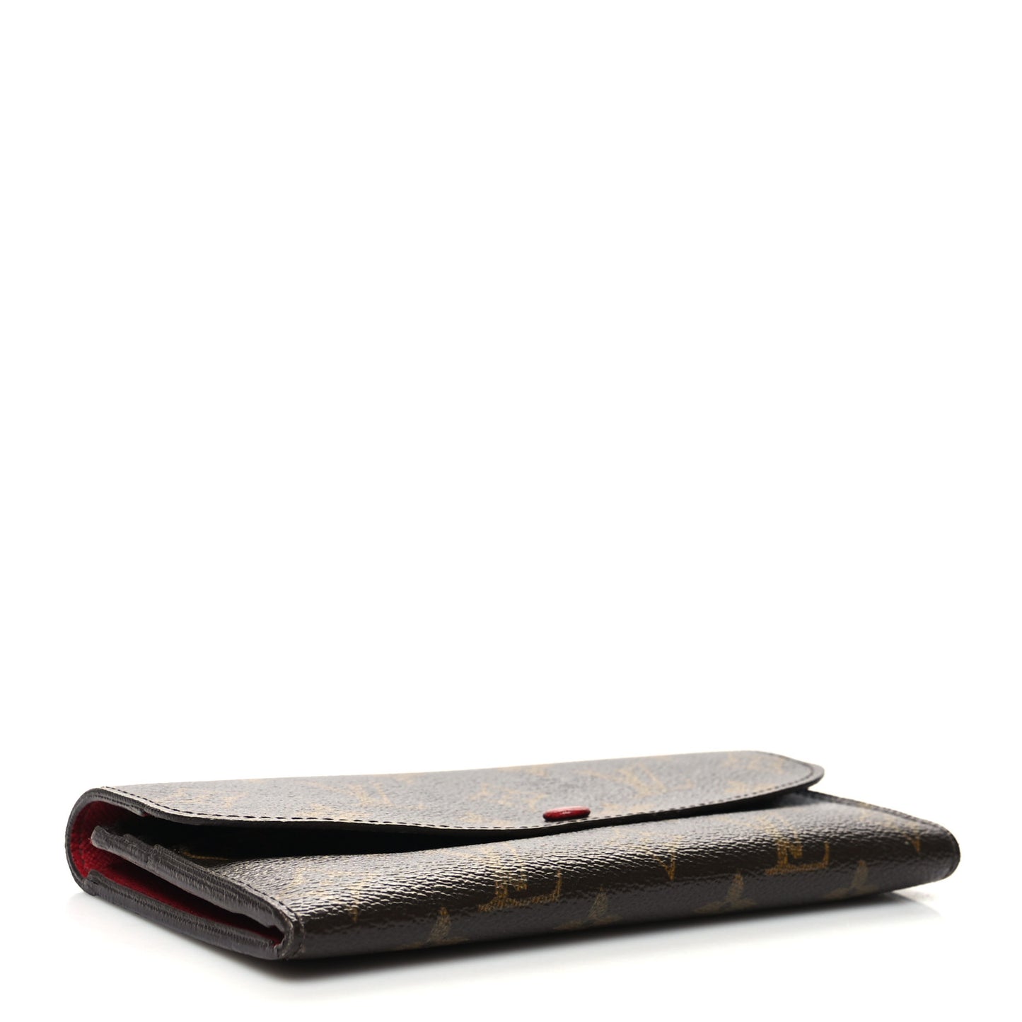Monogram Emilie Wallet Rouge