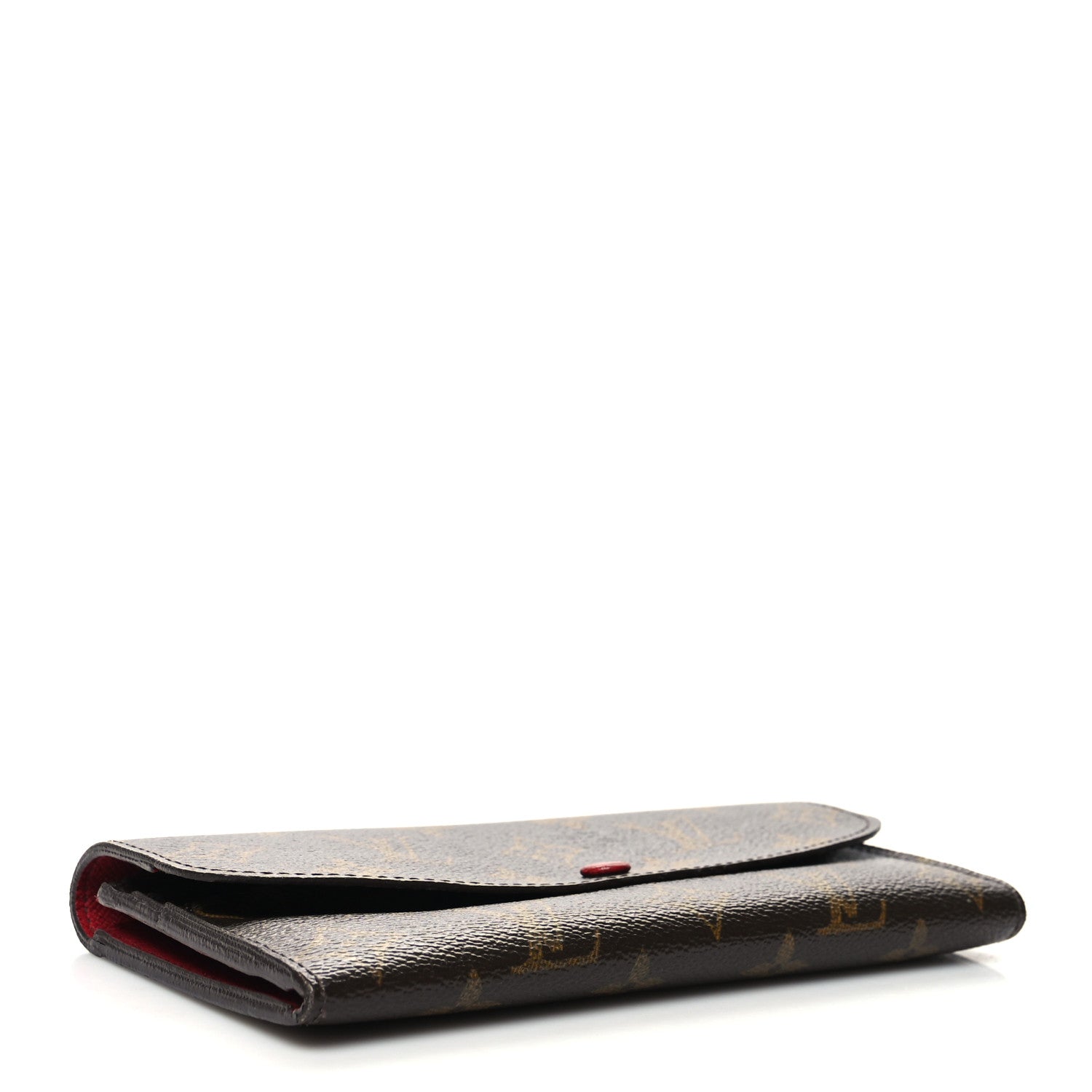 Louis Vuitton Monogram Emilie Wallet Rouge 4 of 13