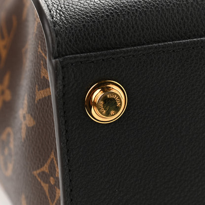 Louis Vuitton Calfskin Monogram On My Side Black 10 of 11