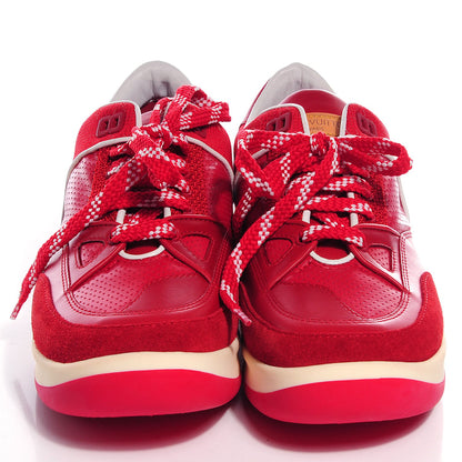 Louis Vuitton Monogram Mix Sneaker 37 Rouge 2 of 8