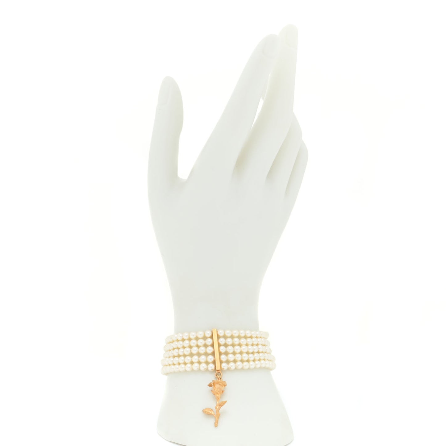 Metal Pearl Dior Dream Bracelet Gold