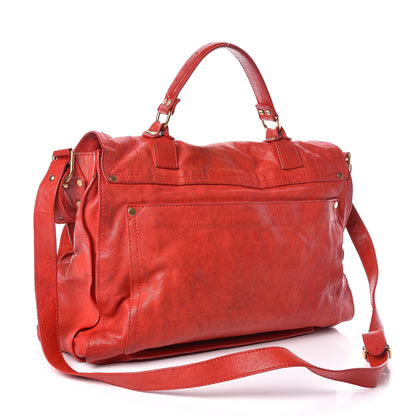 Proenza Schouler Lambskin PS1 Extra Large Satchel Lipstick Red 3 of 19