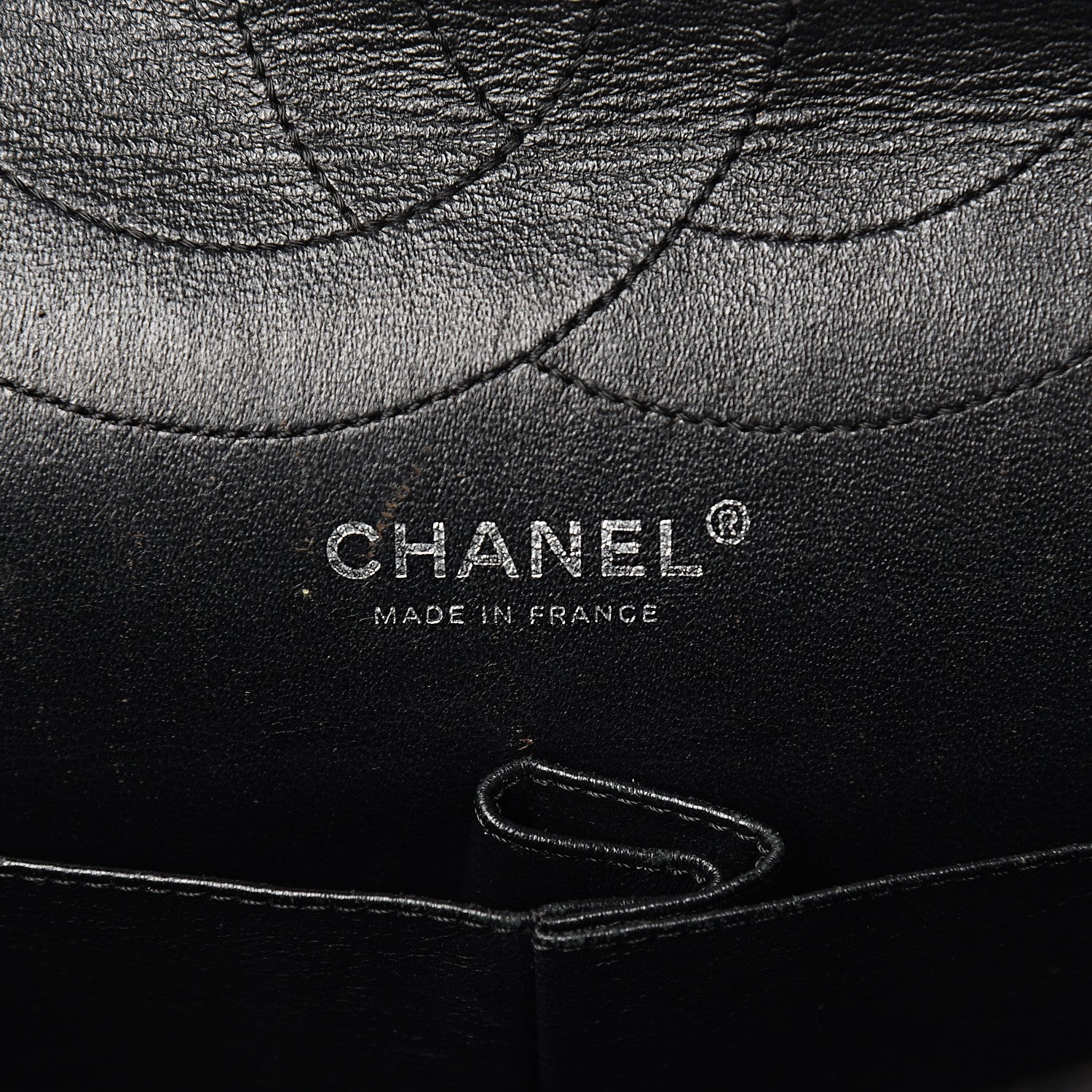 Chanel Glazed Aged Calfskin Quilted 2.55 Reissue 227 Flap Black 5 of 10