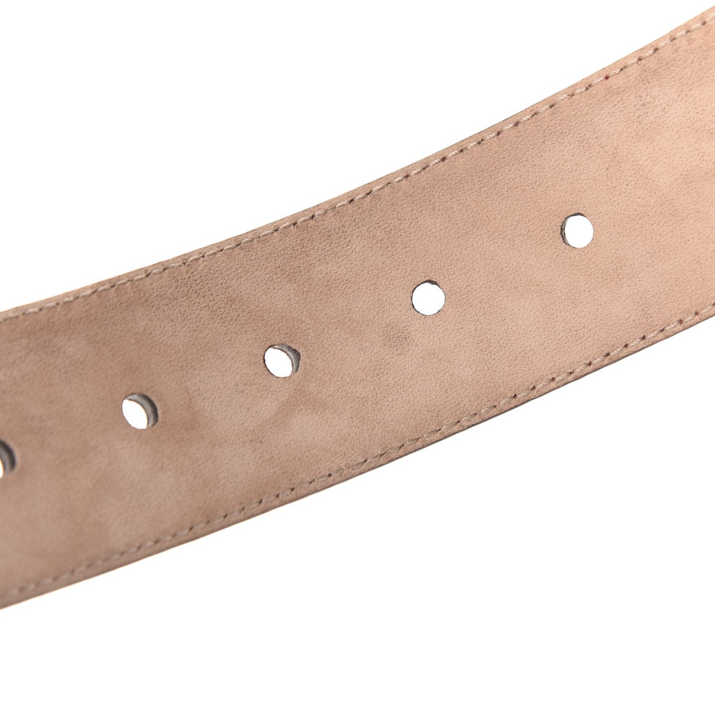 Soft Microguccissima Margaux Calfskin Belt 80 32 Rosso