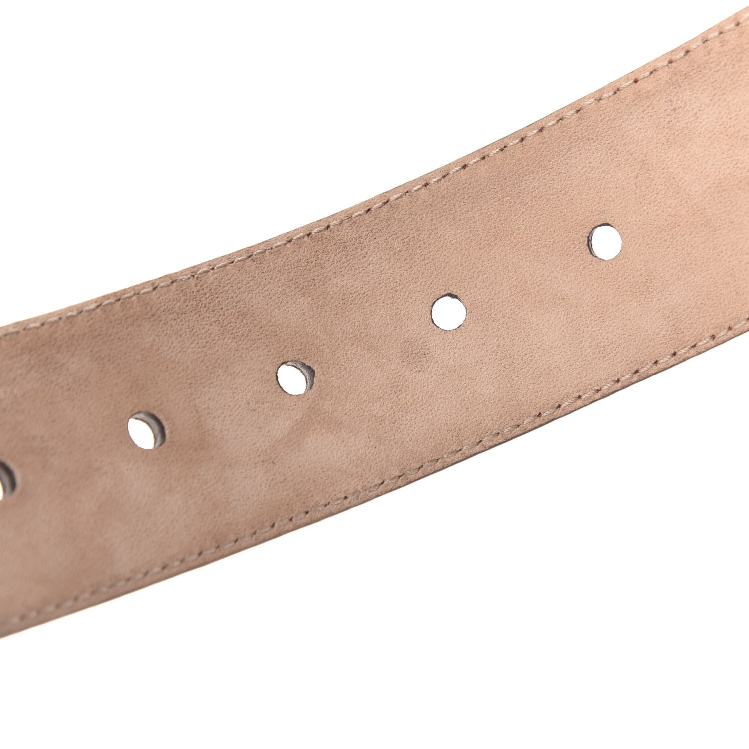 Gucci Soft Microguccissima Margaux Calfskin Belt 80 32 Rosso 5 of 5