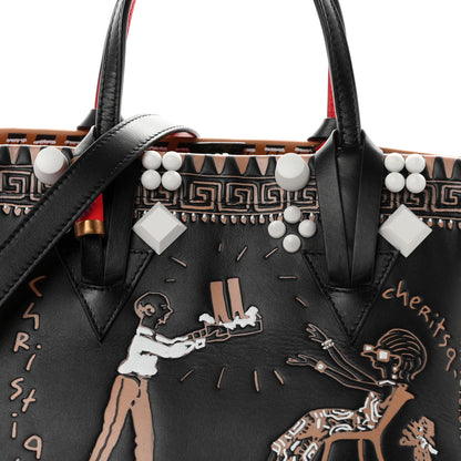 Christian Louboutin Calfskin Greekaba Tote Multicolor 7 of 9