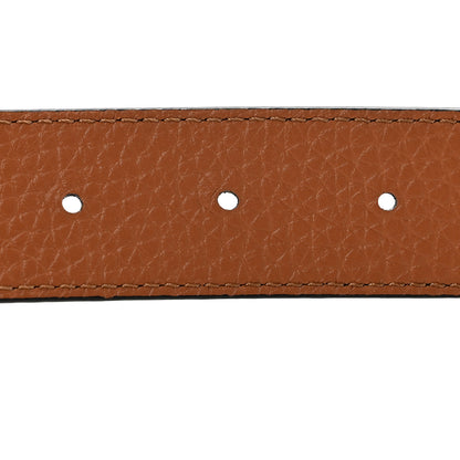 Louis Vuitton Taurillon Calfskin 30mm LV Initiales Reversible Belt 80 32 Black 6 of 10